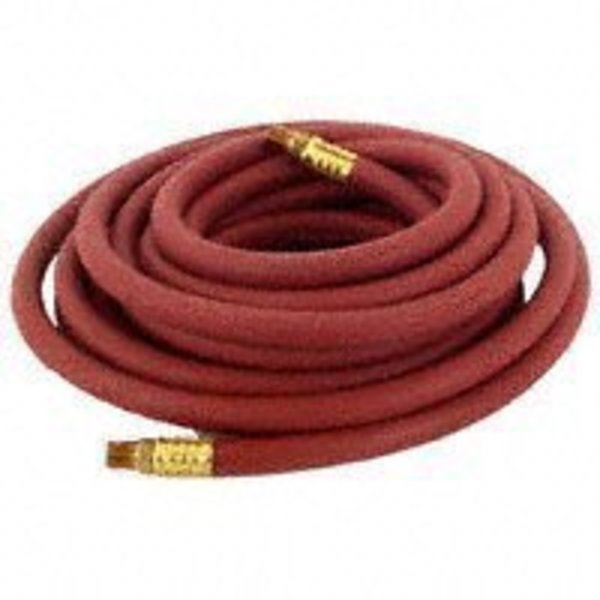 Thermoid Thermoid 538-50 Coupled Air Hose, 3/8 in ID, MNPT, EPDM Rubber, Red 538-50